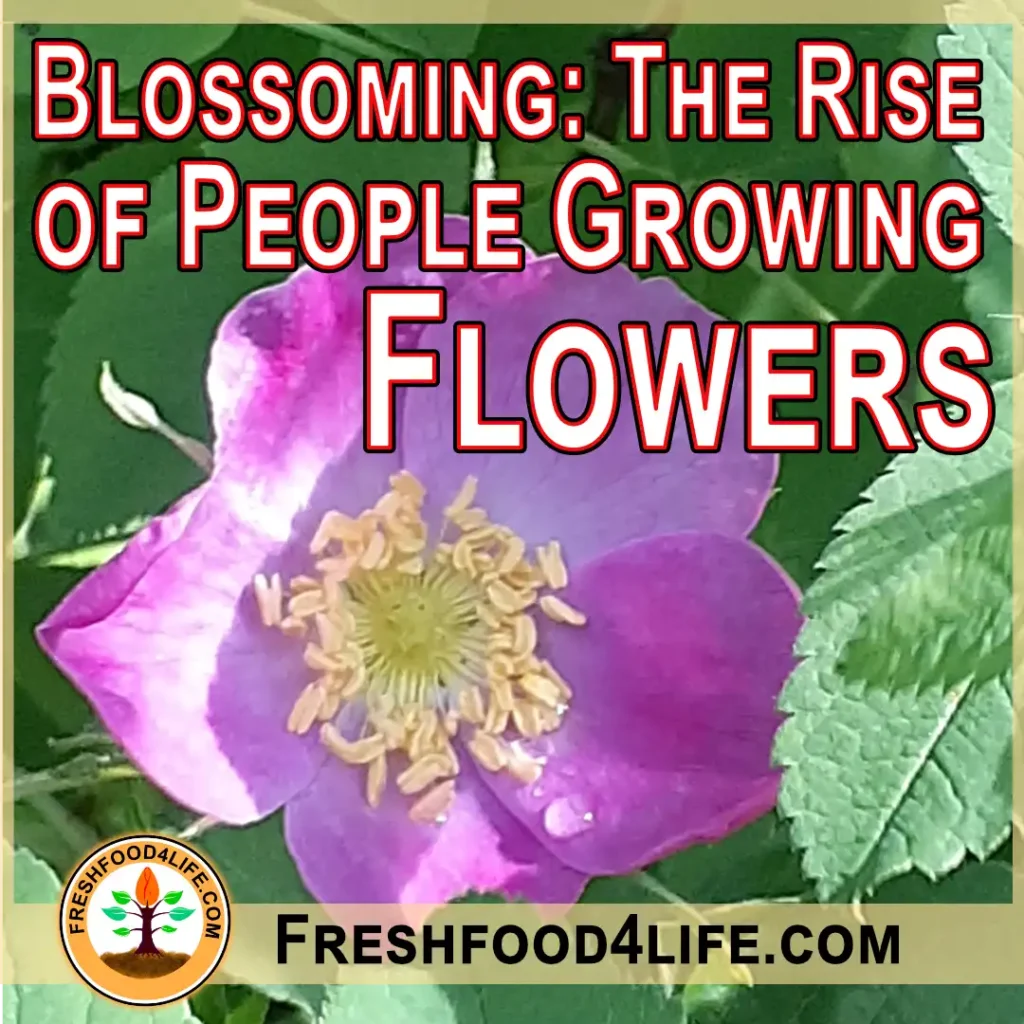 Rise of People Growing Flowers