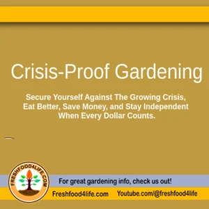 Crisis-Proof Gardening Course